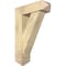 Ekena Millwork Traditional Arts and Crafts Rough Sawn Bracket w/ Offset Brace, Douglas Fir, 8"W x 26"D x 38"H BKT0806X26X38TRA03RDF - alternate 1